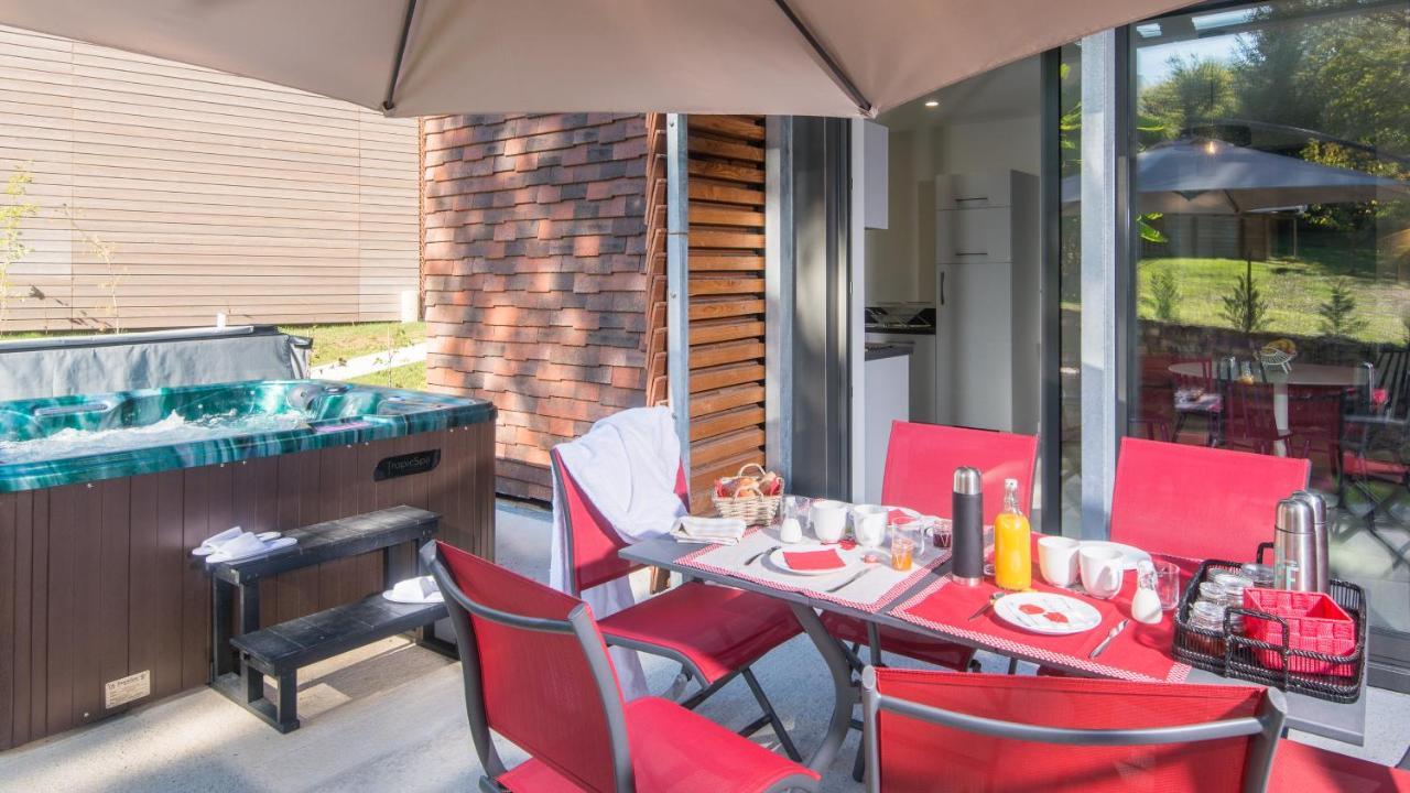 萨尔拉拉卡内达Plein Sud Avec Jacuzzi Privatif Et Parking Prive公寓 外观 照片